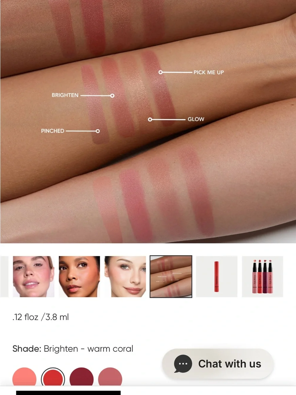Trish McEvoy Liquid Face Color - Coral Red Stick